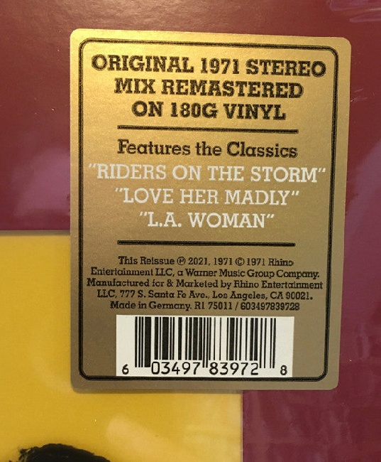 The Doors-The Doors - L.A. Woman HQ (LP)-LP24313223-075220966308df9c72ddf6308df9c72de116615259166308df9c72de4.jpg