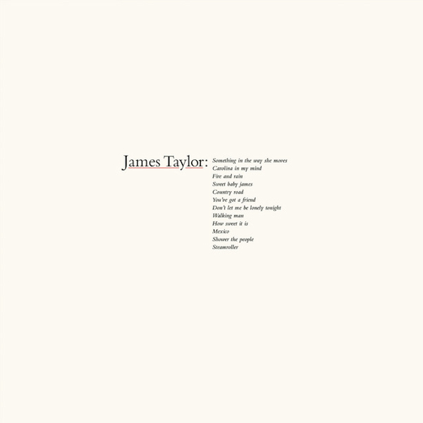 James Taylor - Greatest HitsJames-Taylor-Greatest-Hits.jpg