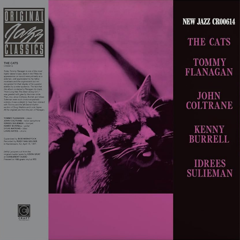 Tommy Flanagan / John Coltrane / Kenny Burrell / Idrees Sulieman - The CatsTommy-Flanagan-John-Coltrane-Kenny-Burrell-Idrees-Sulieman-The-Cats.jpg