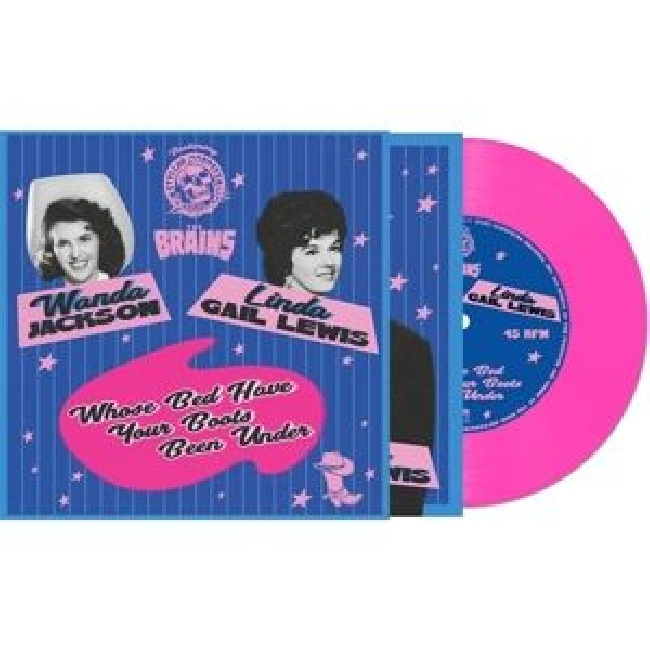 Cleopatra-Linda Gail & Stellar Corpses Wanda Jackson - (Pink)Whose Bed Have Your Boots Been Under ?-LPCleopatra-Linda-Gail-Stellar-Corpses-Wanda-Jackson-Pink-Whose-Bed-Have-Your-Boots-Been-Under-LP.jpg