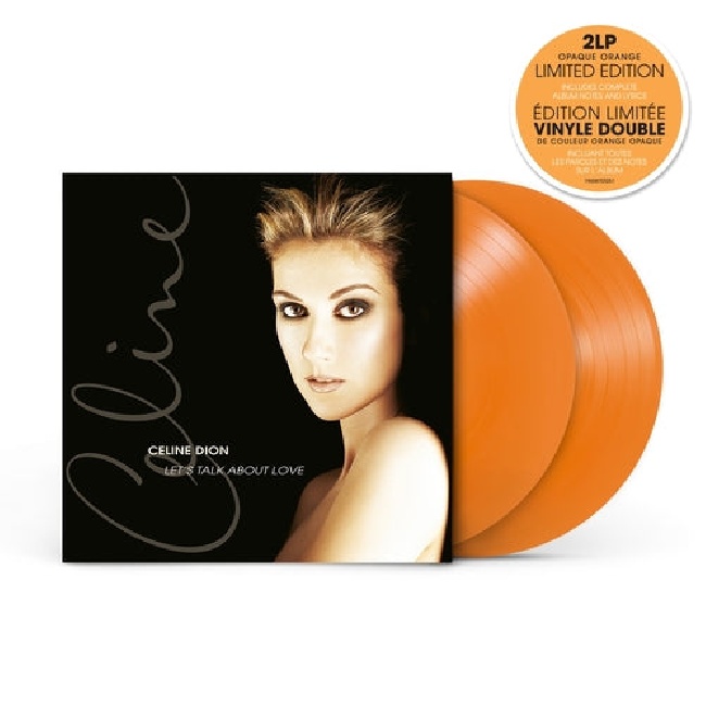 Columbia-Celine Dion - Let's Talk About Love (Orange Vinyl)-2XLPColumbia-Celine-Dion-Let-s-Talk-About-Love-Orange-Vinyl-2XLP.jpg