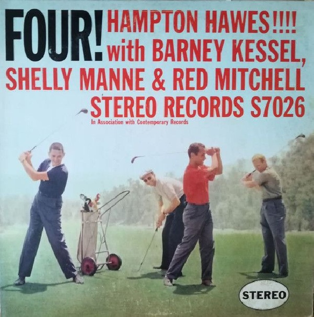 Concord Records-Hampton Hawes, Barney Kessel, Shelly Manne, Red Mi - Four!-LPConcord-Records-Hampton-Hawes-Barney-Kessel-Shelly-Manne-Red-Mi-Four-LP.jpg