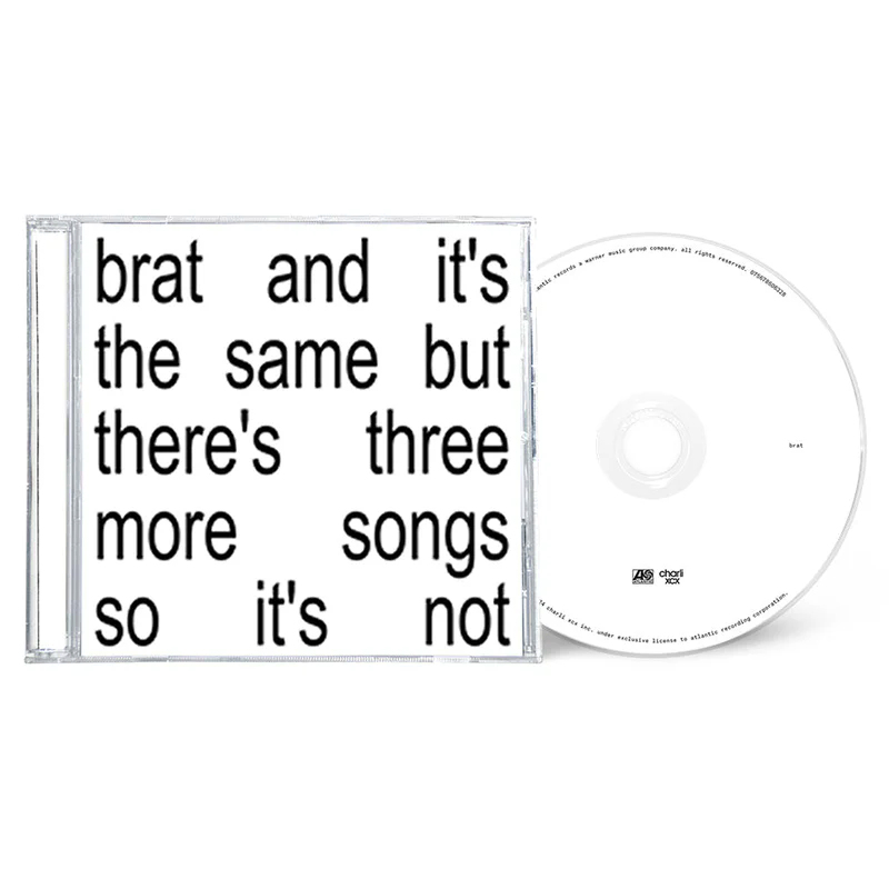 Charli XCX - brat and it's the same but there's three more songs so it's not -cd-Charli-XCX-brat-and-its-the-same-but-theres-three-more-songs-so-its-not-cd-.jpg