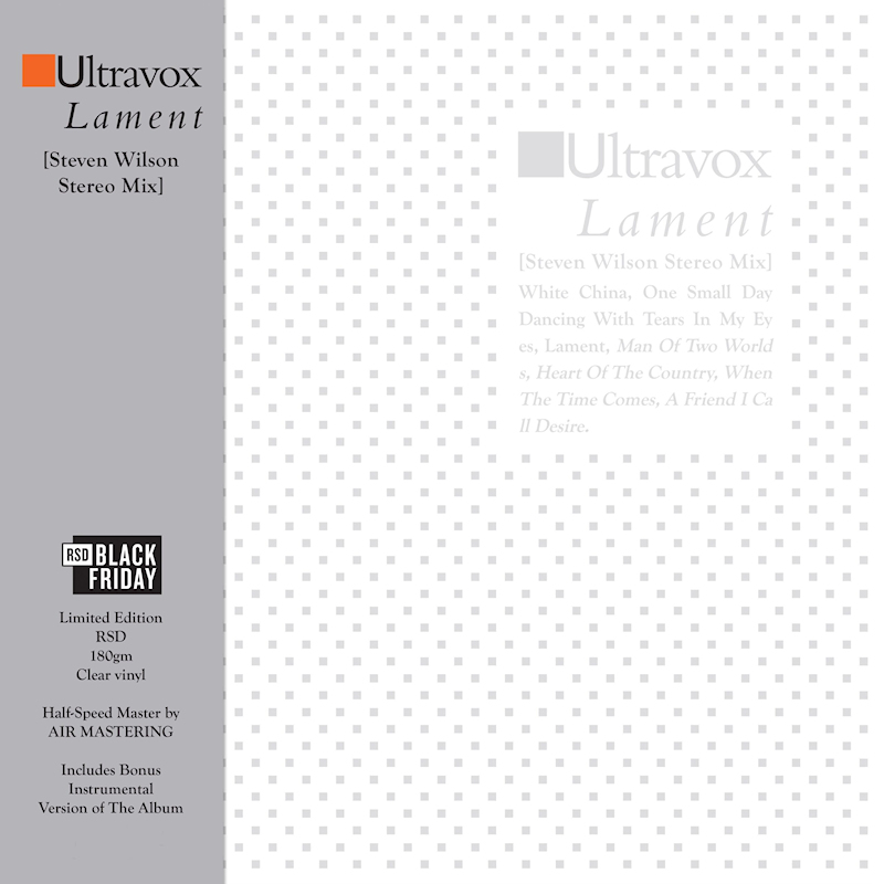 Ultravox - Lament (Steven Wilson Stereo Mix) -BF2024 2lp-Ultravox-Lament-Steven-Wilson-Stereo-Mix-BF2024-2lp-.jpg