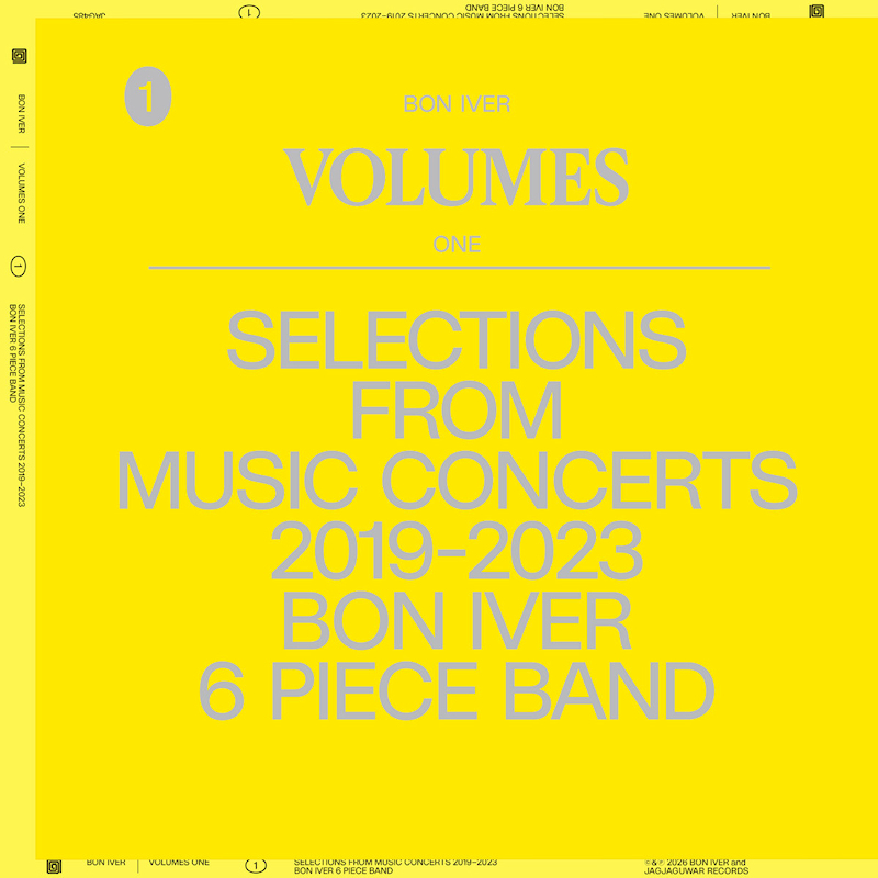 Bon Iver - Volumes One: Selections From Music Concerts 2019-2023Bon-Iver-Volumes-One-Selections-From-Music-Concerts-2019-2023.jpg